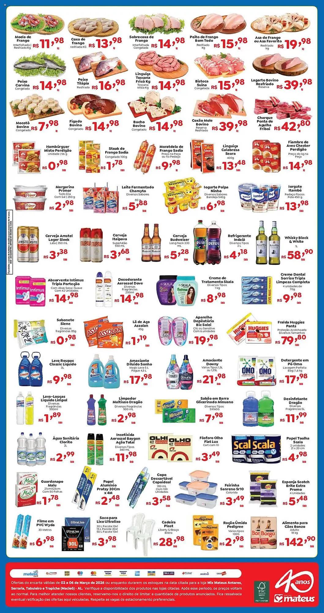 Encarte de Catálogo Supermercados Mateus 2 de março até 6 de março 2026 - Pagina 2