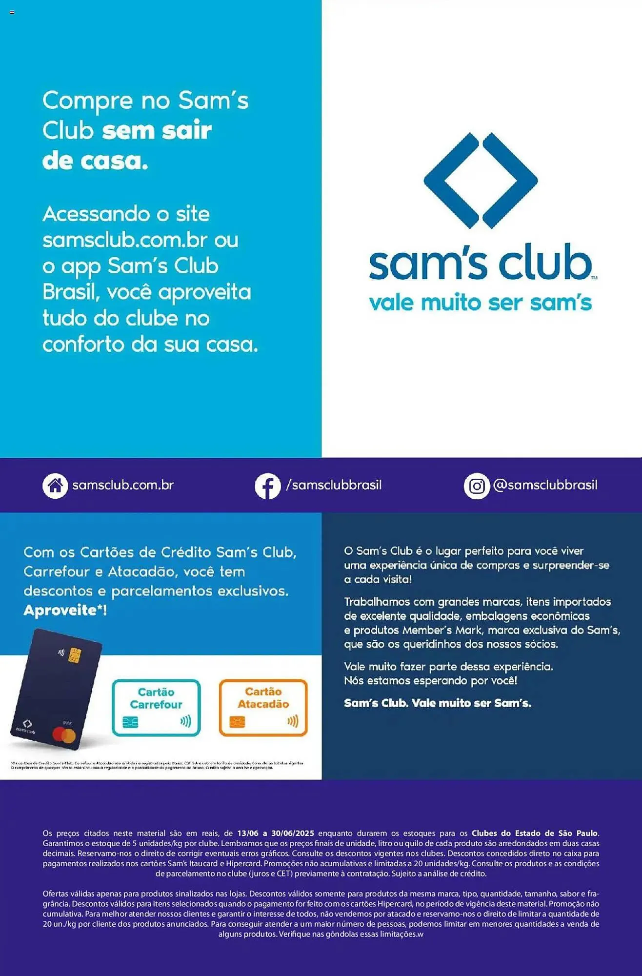 Encarte de Catálogo Sam's Club 13 de junho até 30 de junho 2025 - Pagina 14