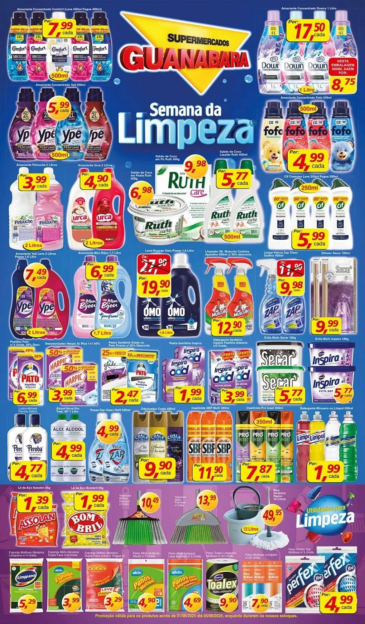 Encarte de Catálogo Supermercados Guanabara 1 de agosto até 5 de agosto 2025 - Pagina 4