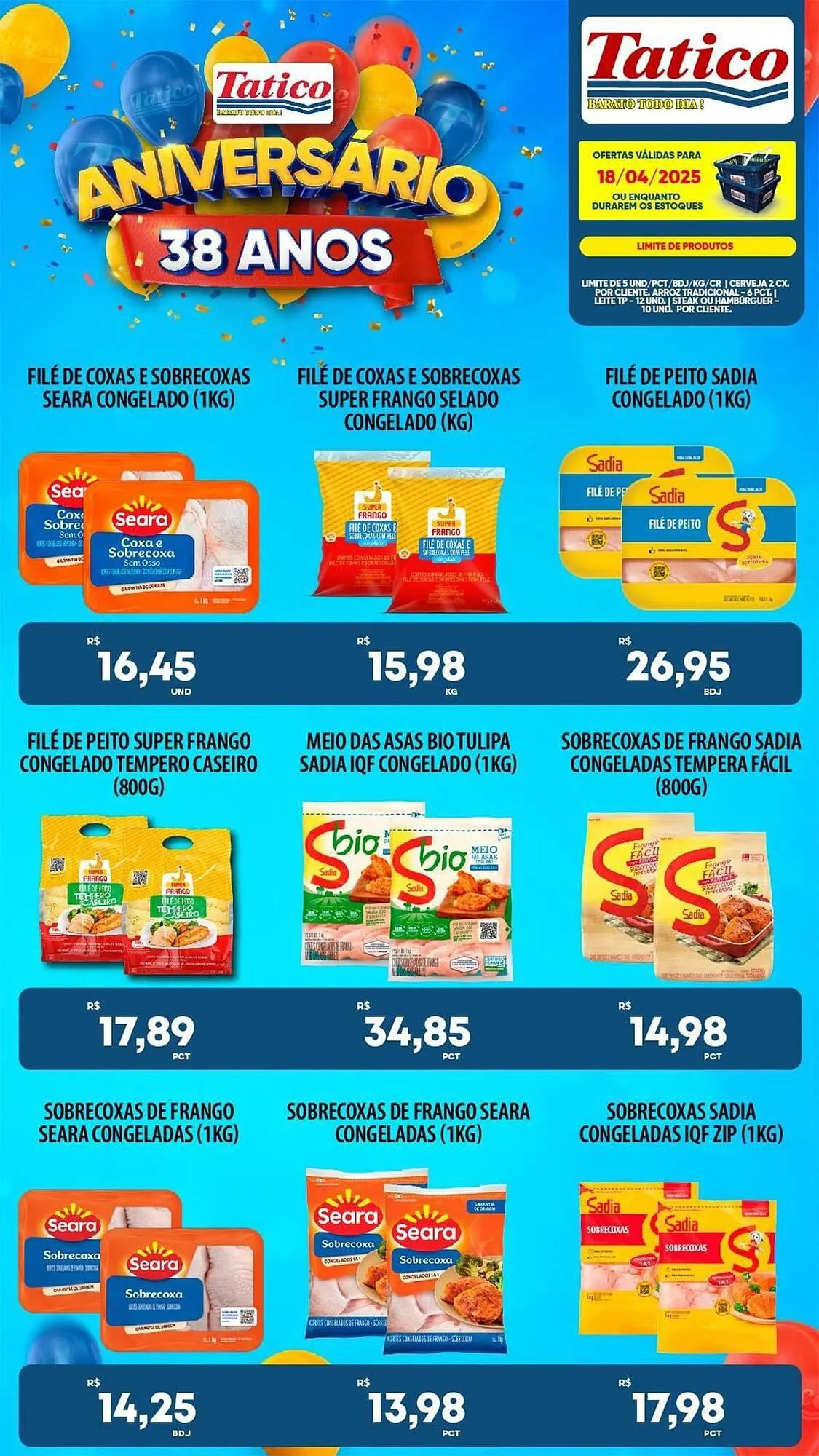 Encarte de Catálogo Tatico 18 de abril até 21 de abril 2025 - Pagina 16