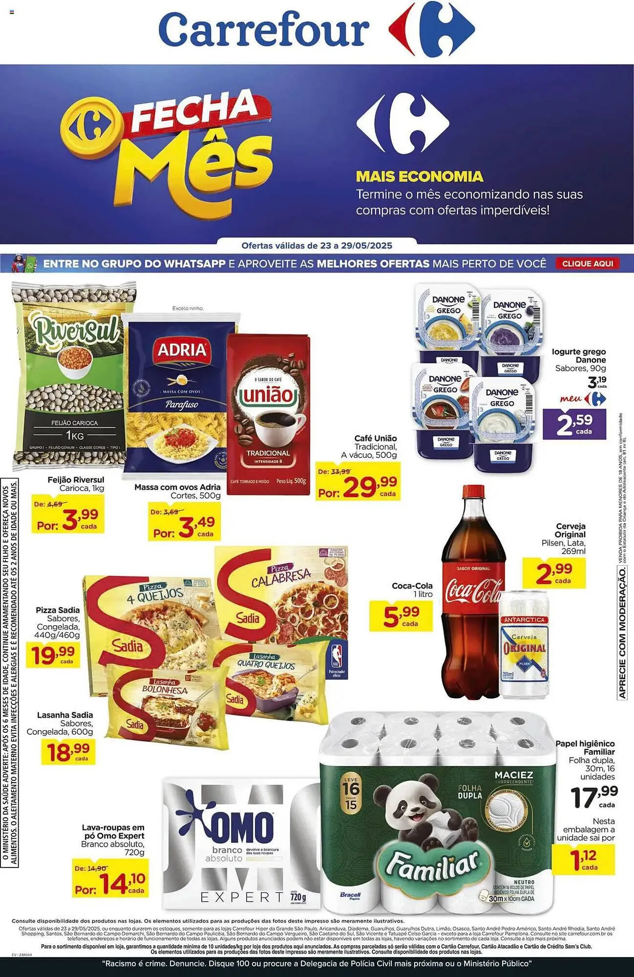 Encarte de Catálogo Carrefour 23 de maio até 29 de maio 2025 - Pagina 1