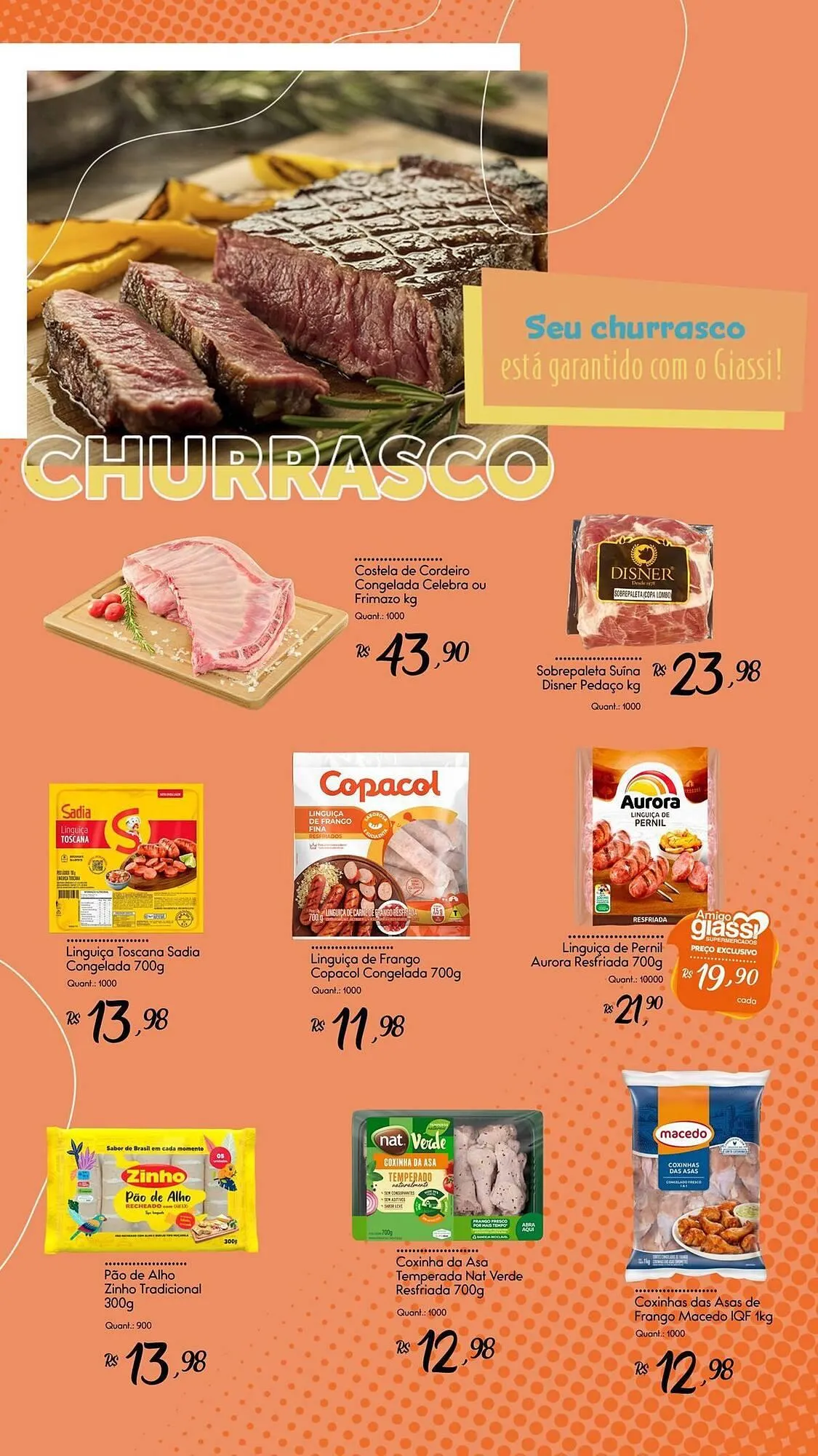 Encarte de Encarte Giassi Supermercados 13 de março até 26 de março 2026 - Pagina 17