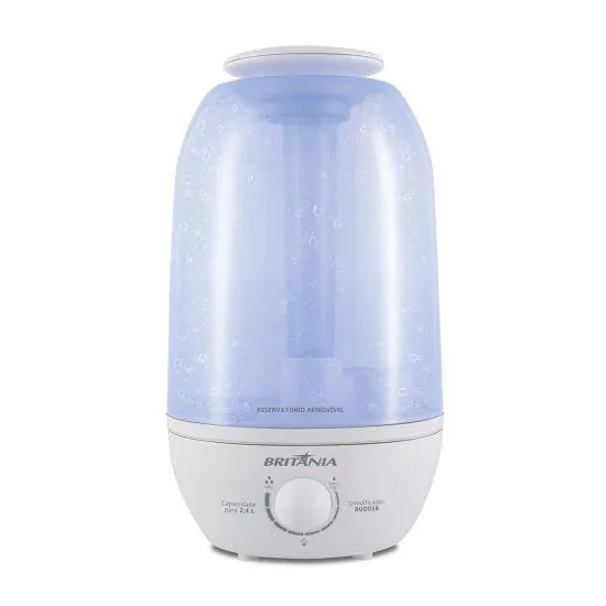 Umidificador de Ar Britânia BUD05 Air Clean - 2,4 Litros, Bivolt - Branco