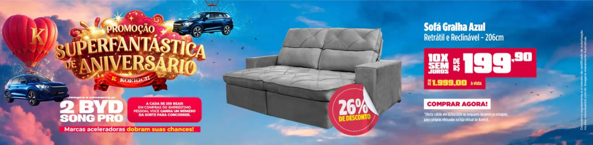 Encarte de Catálogo Lojas Koerich 8 de abril até 12 de abril 2026 - Pagina 6
