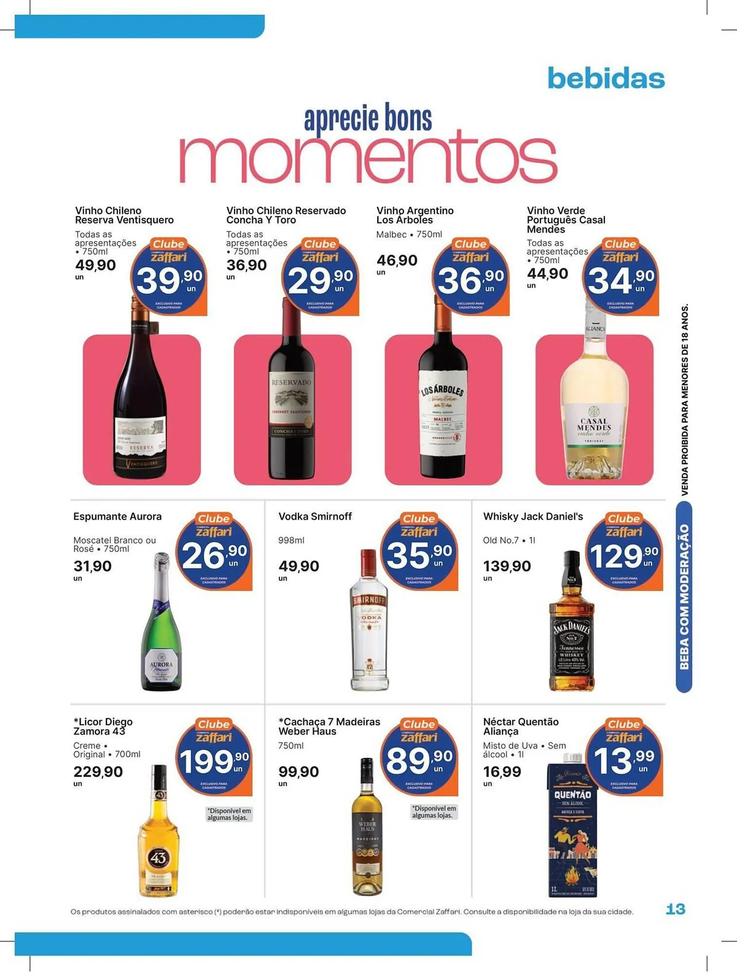 Encarte de Catálogo Comercial Zaffari 30 de maio até 8 de junho 2025 - Pagina 13