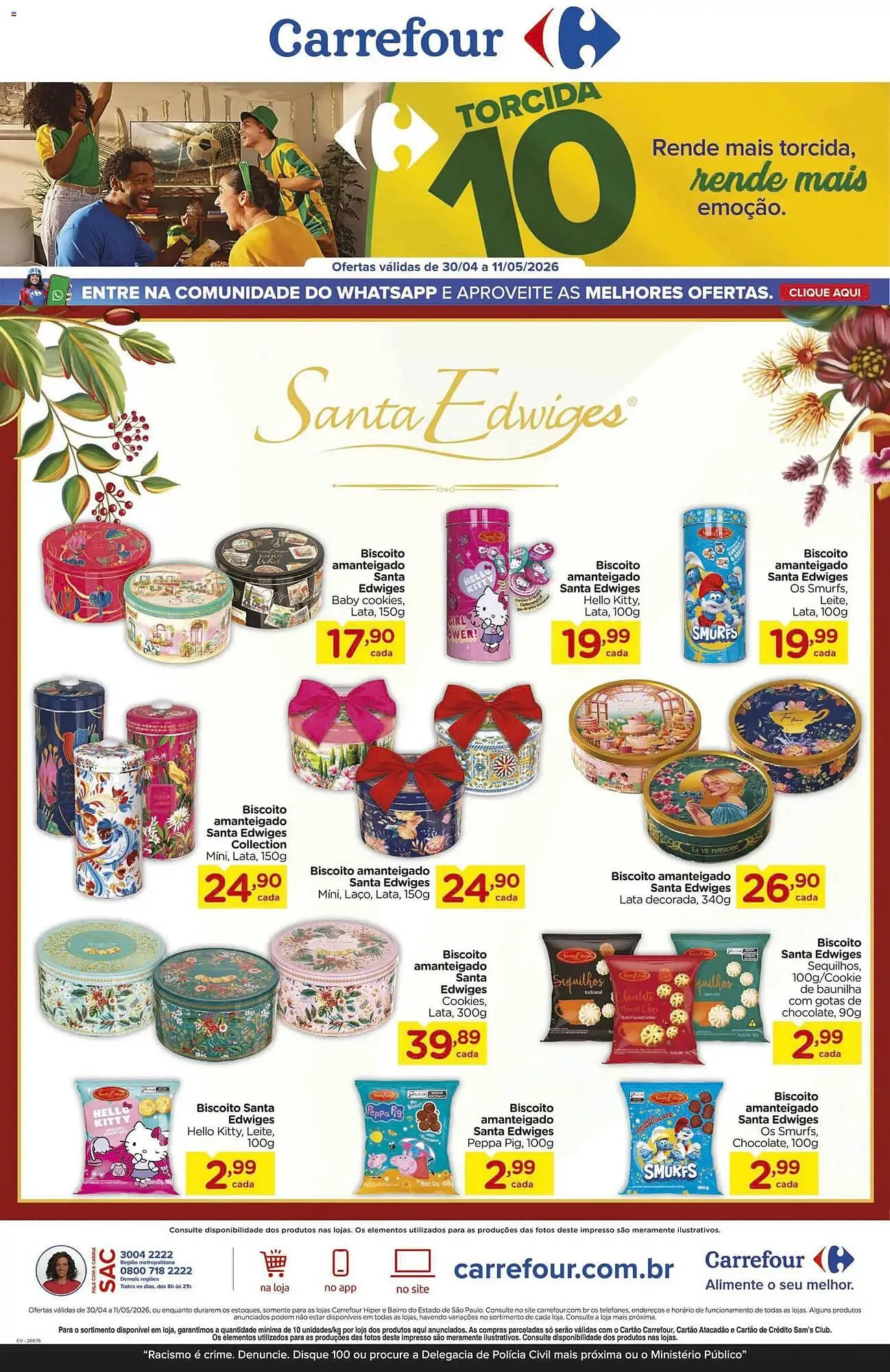 Encarte de Folheto Carrefour 30 de abril até 11 de maio 2026 - Pagina 1