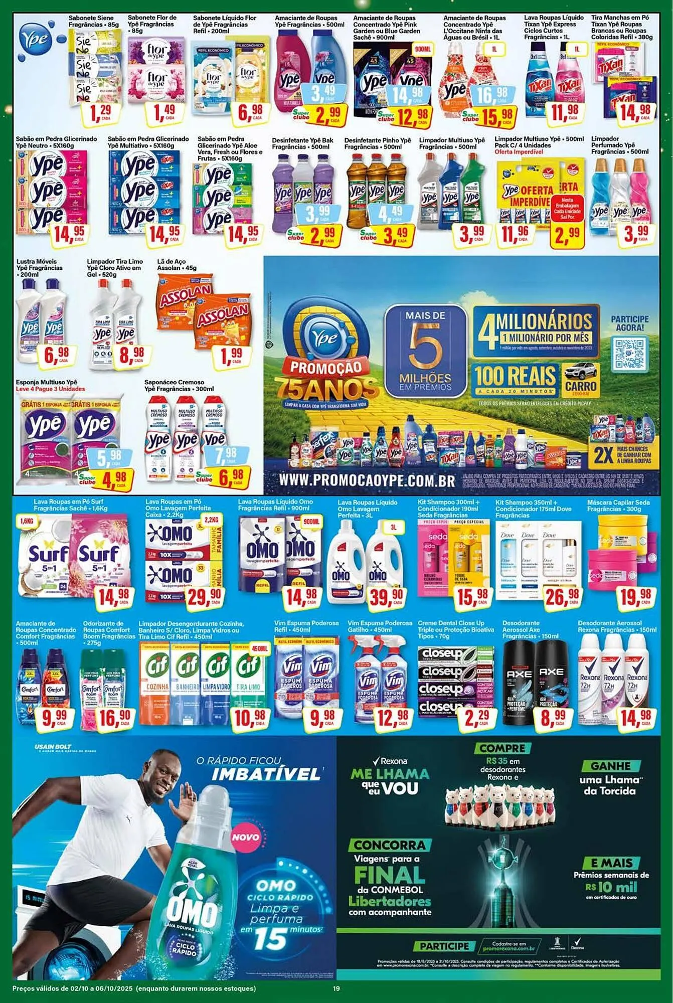Encarte de Encarte Rede Supermarket 2 de outubro até 6 de outubro 2025 - Pagina 19