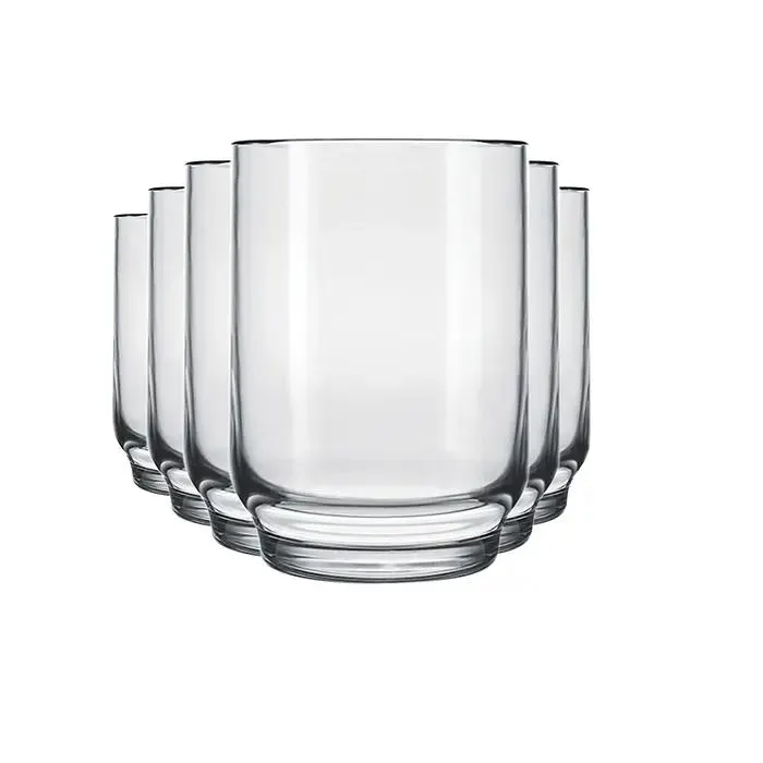 Jogo de Copos para Suco Lights Nadir 260ml com 6 peças