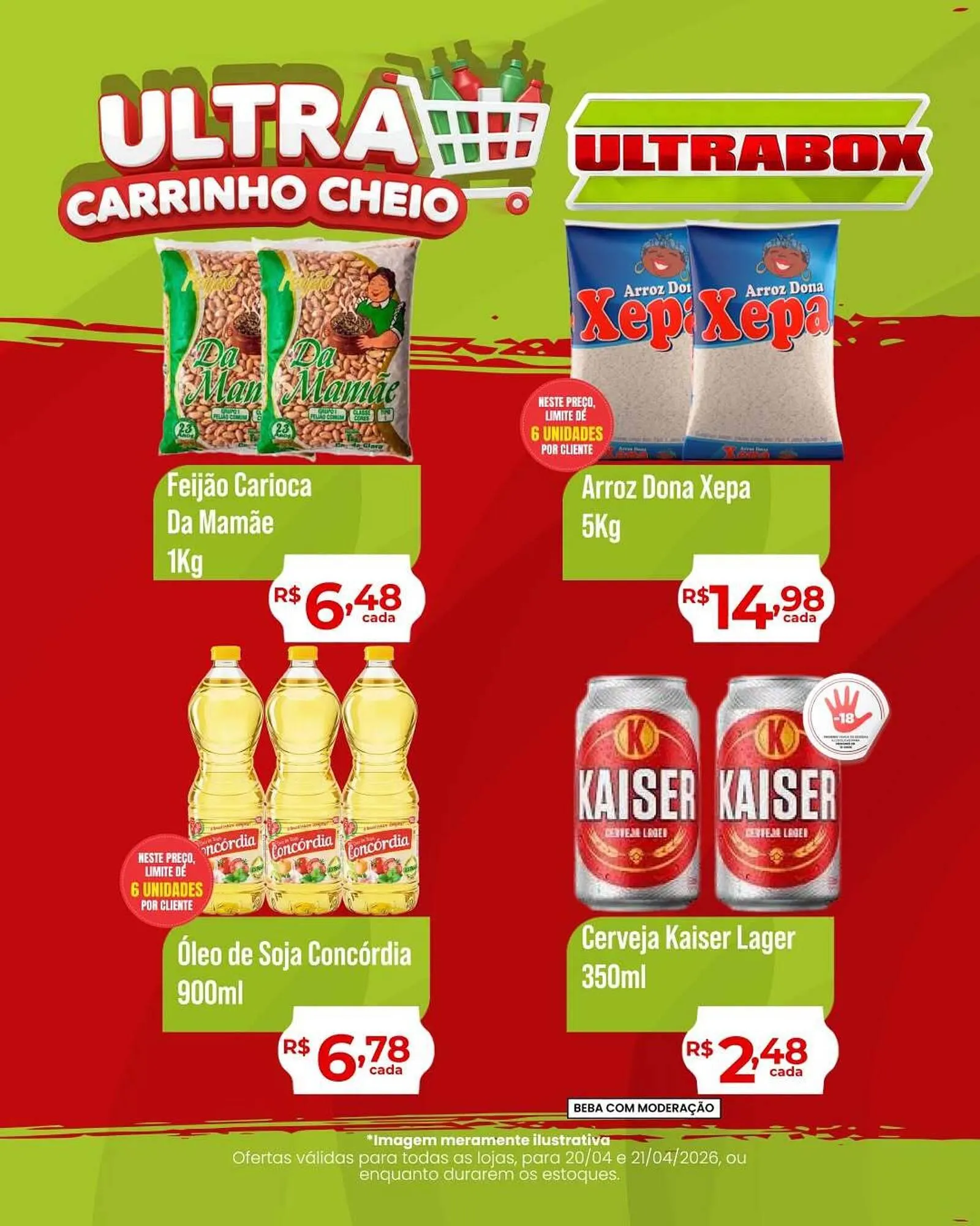 Encarte de Panfleto Ultrabox 20 de abril até 21 de abril 2026 - Pagina 2