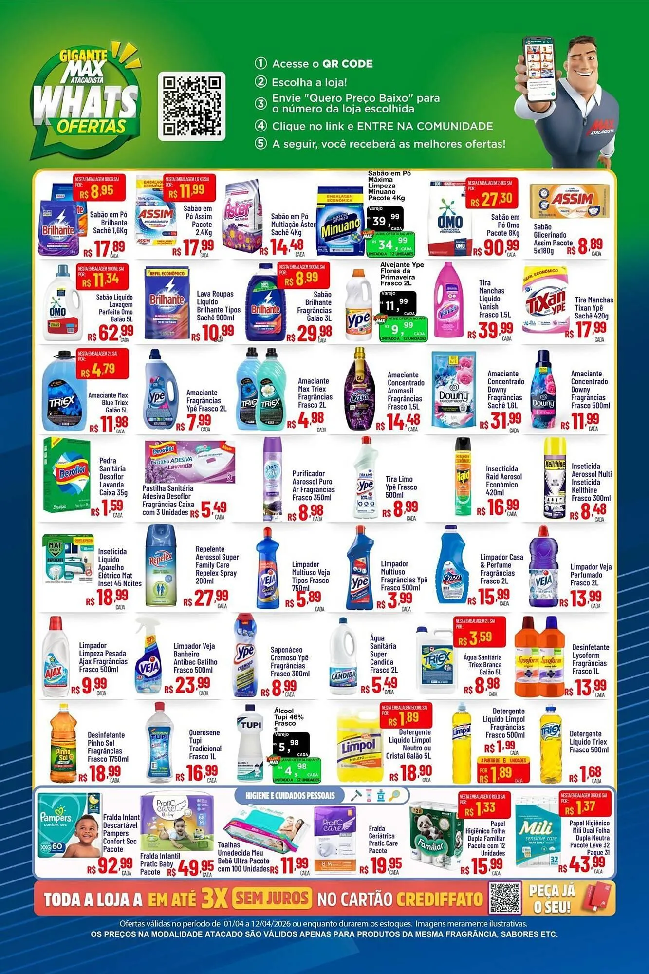 Encarte de Encarte Max Atacadista 1 de abril até 12 de abril 2026 - Pagina 6
