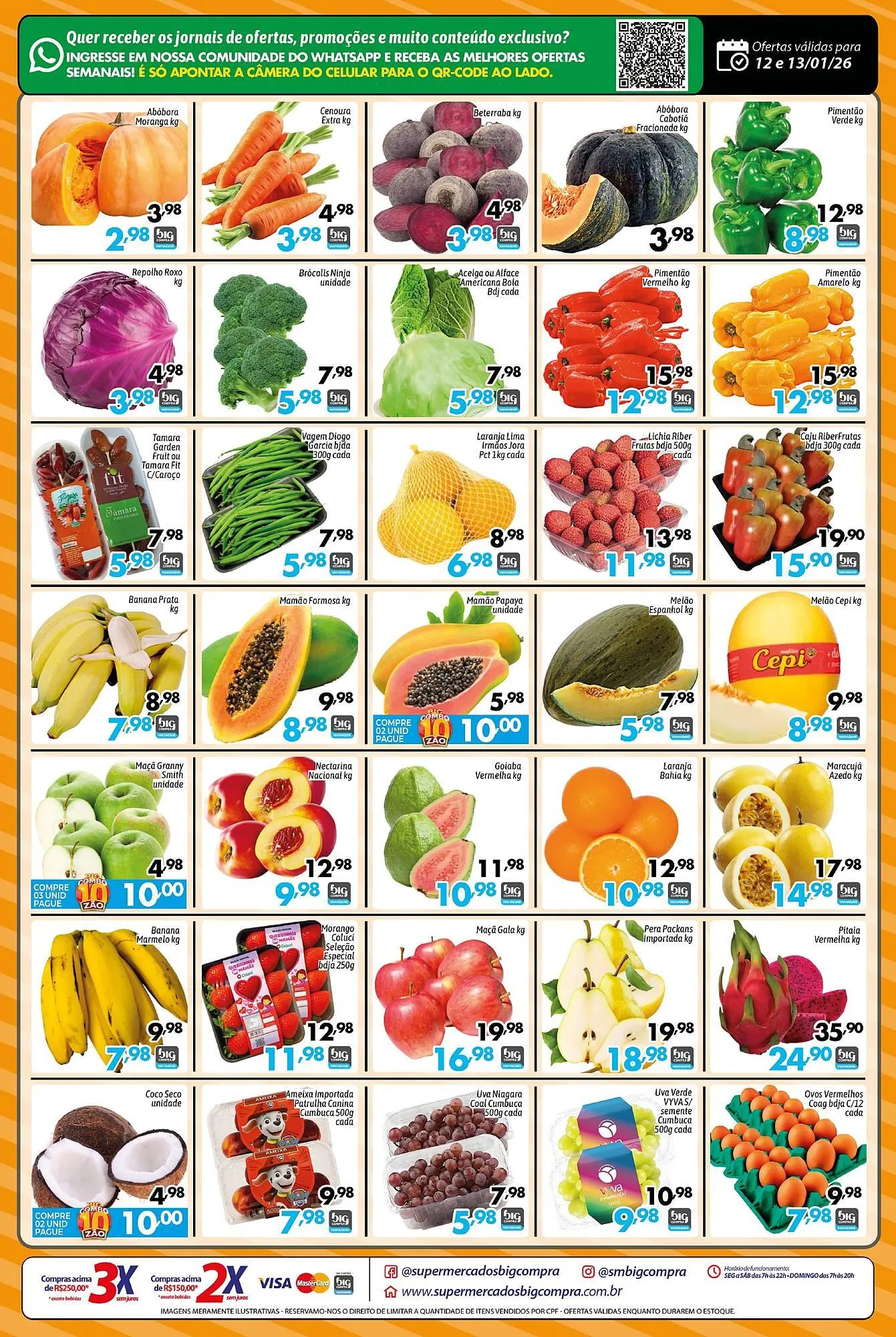 Encarte de Catálogo Supermercados Big Compra 12 de janeiro até 13 de janeiro 2026 - Pagina 2