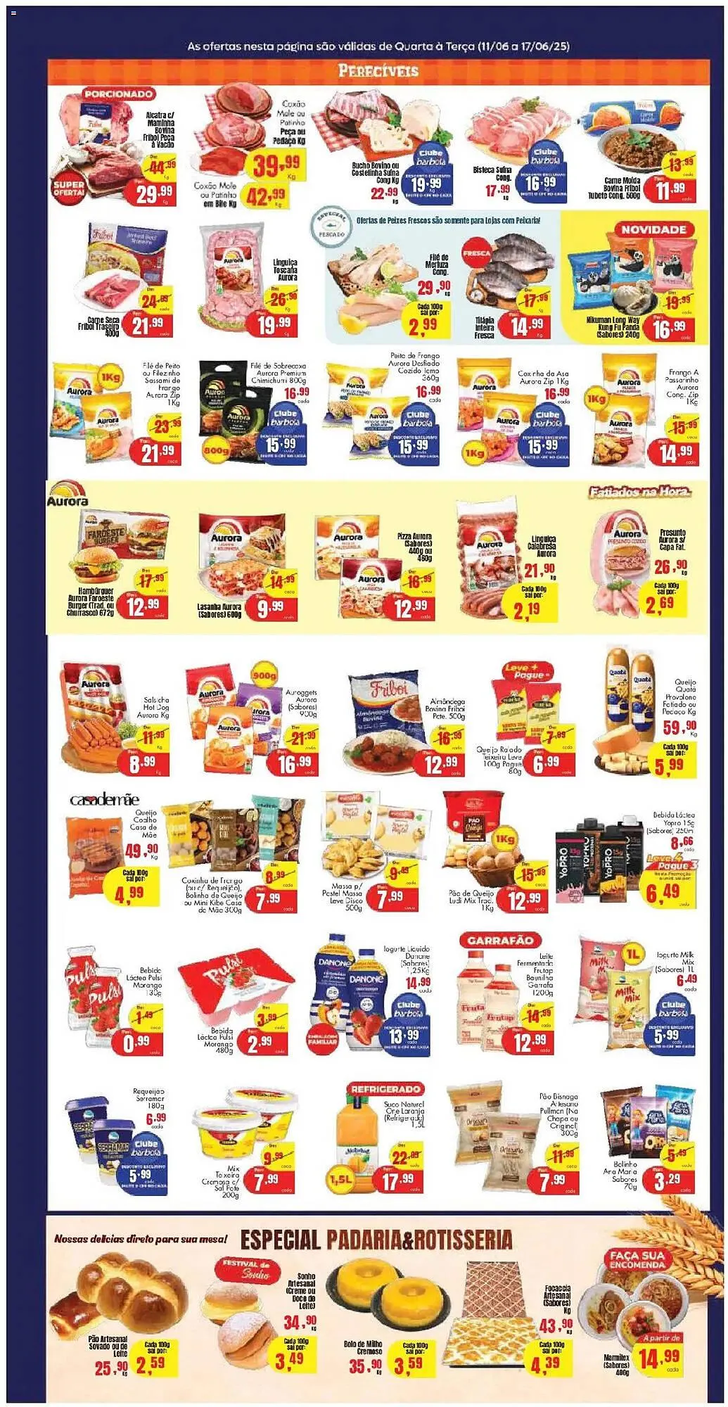 Encarte de Catálogo Barbosa Supermercados 11 de junho até 17 de junho 2025 - Pagina 2