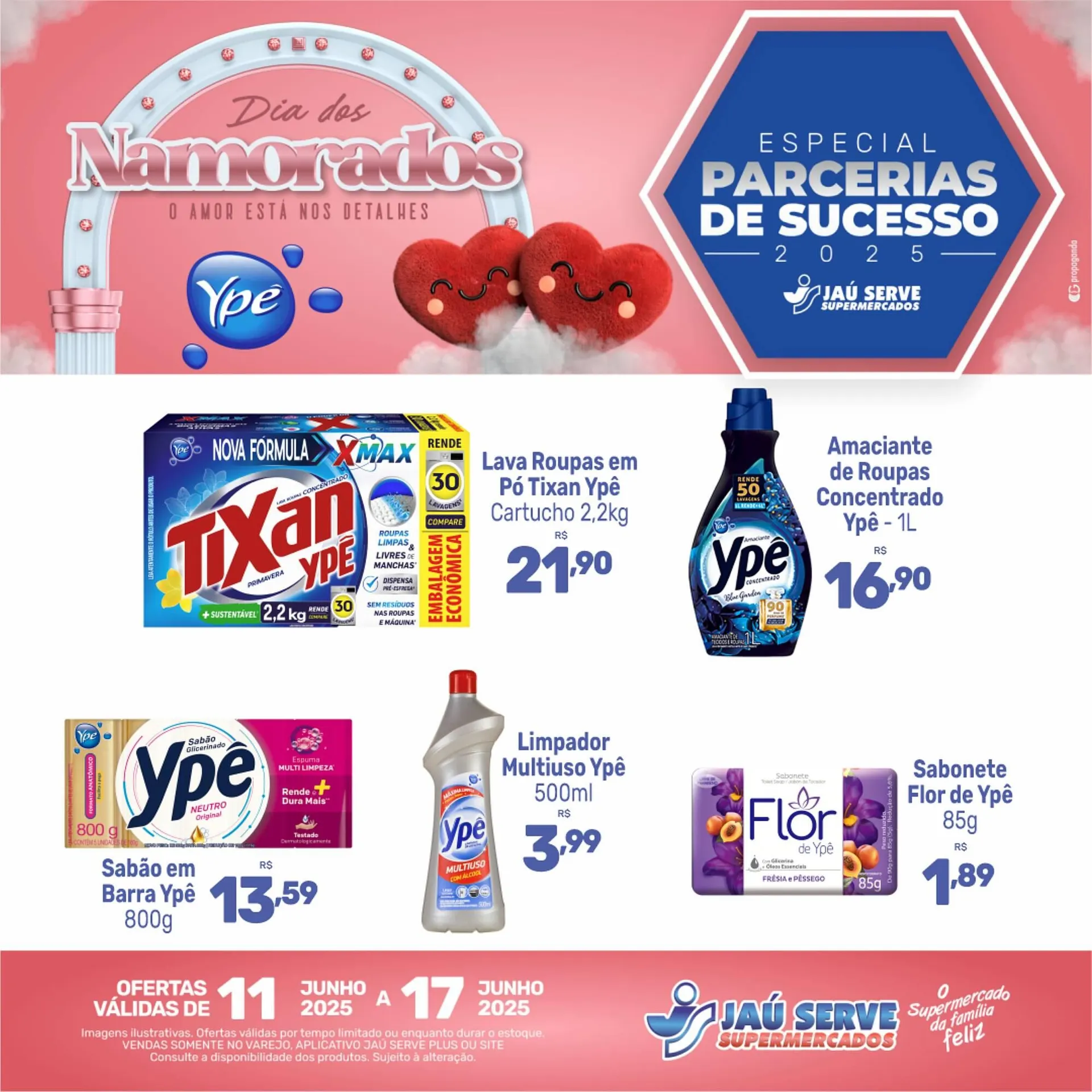 Encarte de Catálogo Supermercados Jau Serve 13 de junho até 17 de junho 2025 - Pagina 60