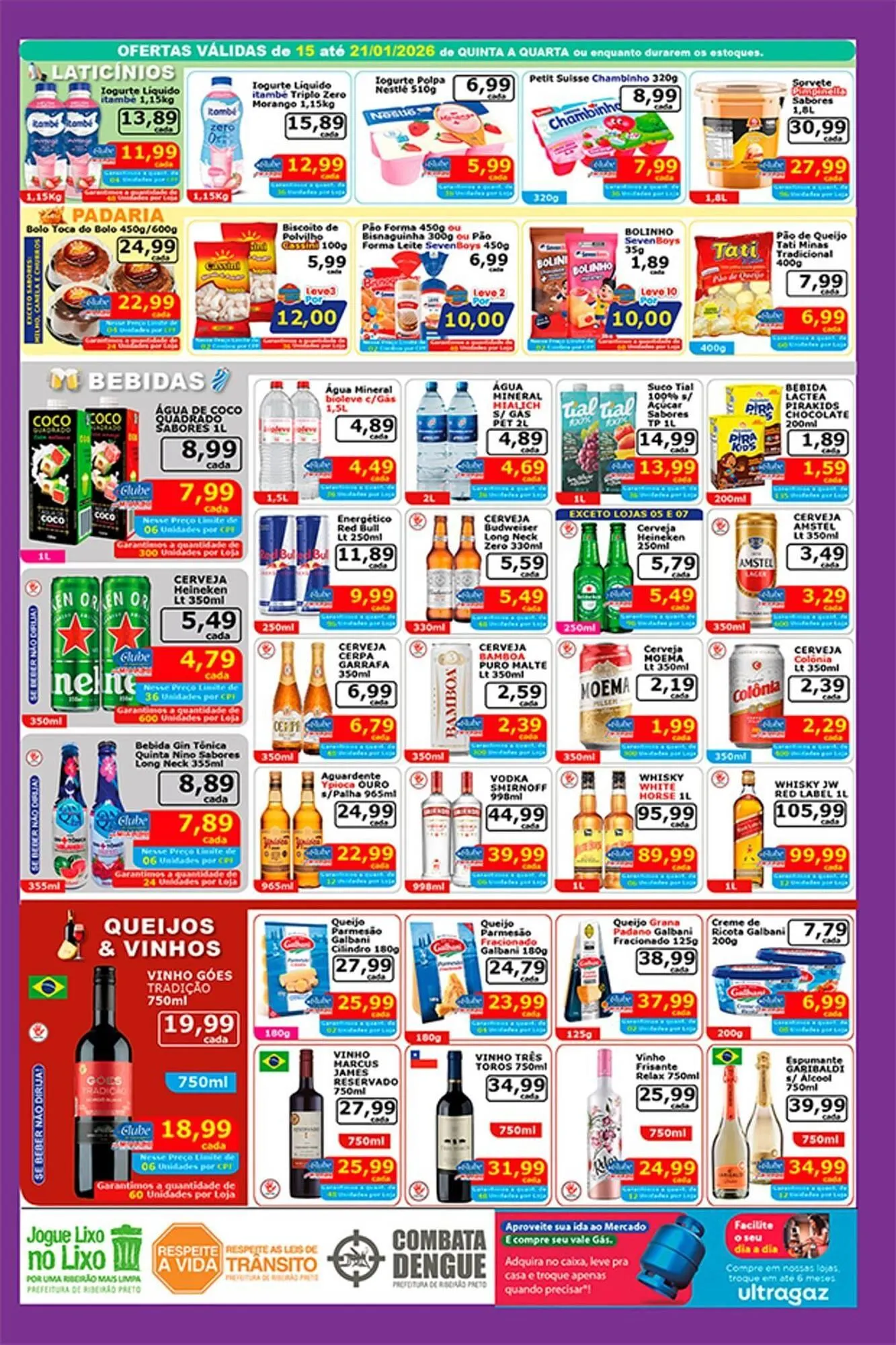 Encarte de Catálogo Mialich Supermercados 15 de janeiro até 18 de janeiro 2026 - Pagina 3