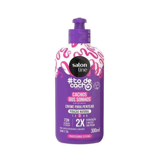 Creme De Pentear Salon Line #Todecacho Cachos Dos Sonhos 300ml