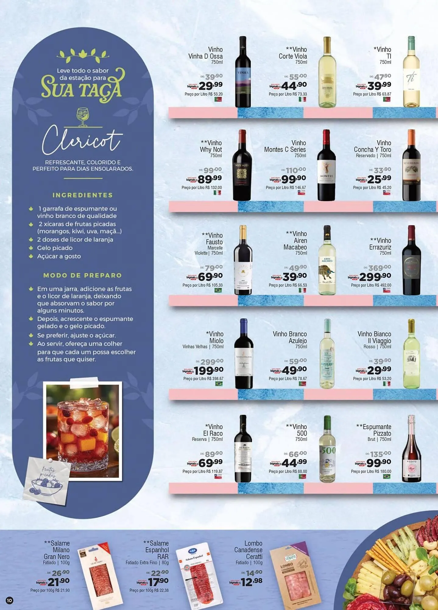 Encarte de Catálogo Big Mais Supermercados 30 de outubro até 18 de novembro 2025 - Pagina 10