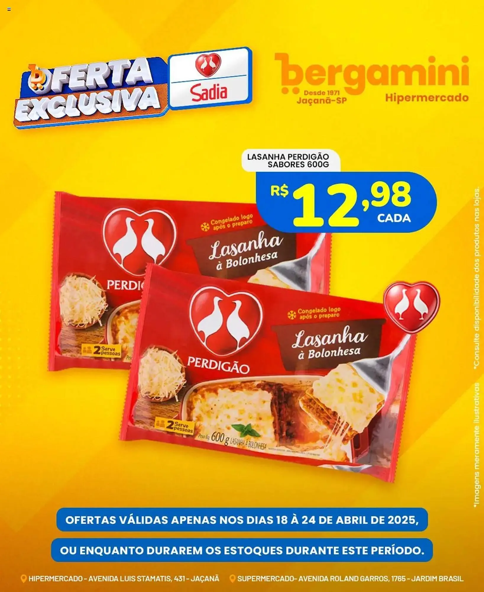 Encarte de Catálogo Supermercado Bergamini 18 de abril até 24 de abril 2025 - Pagina 3