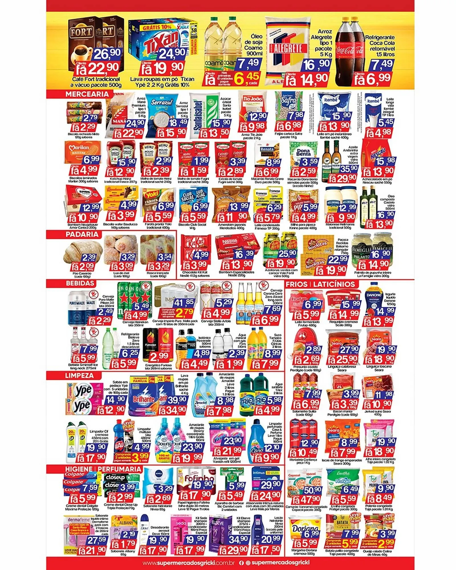 Encarte de Catálogo Supermercados Gricki 8 de abril até 8 de abril 2026 - Pagina 2