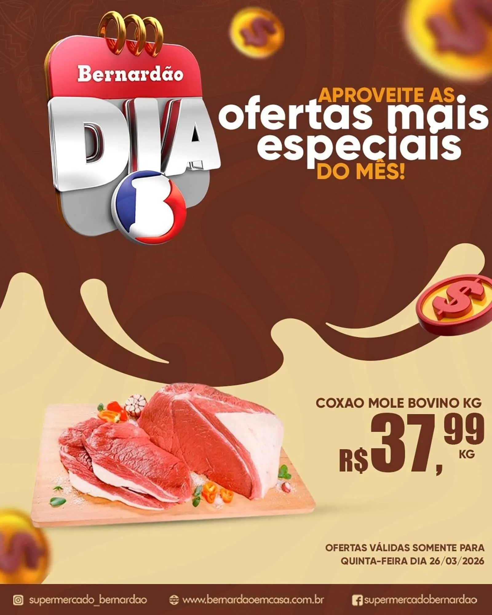 Encarte de Catálogo Supermercado Bernardão 26 de março até 26 de março 2026 - Pagina 4