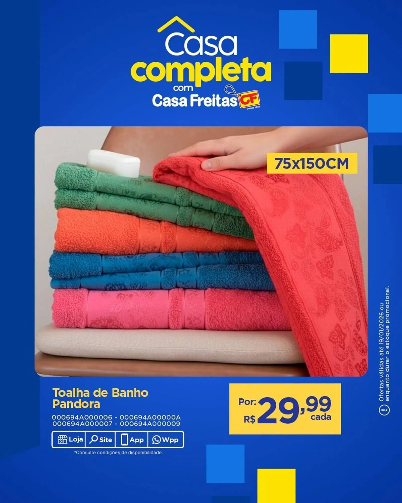 Encarte de Catálogo Casa Freitas 8 de janeiro até 19 de janeiro 2026 - Pagina 1