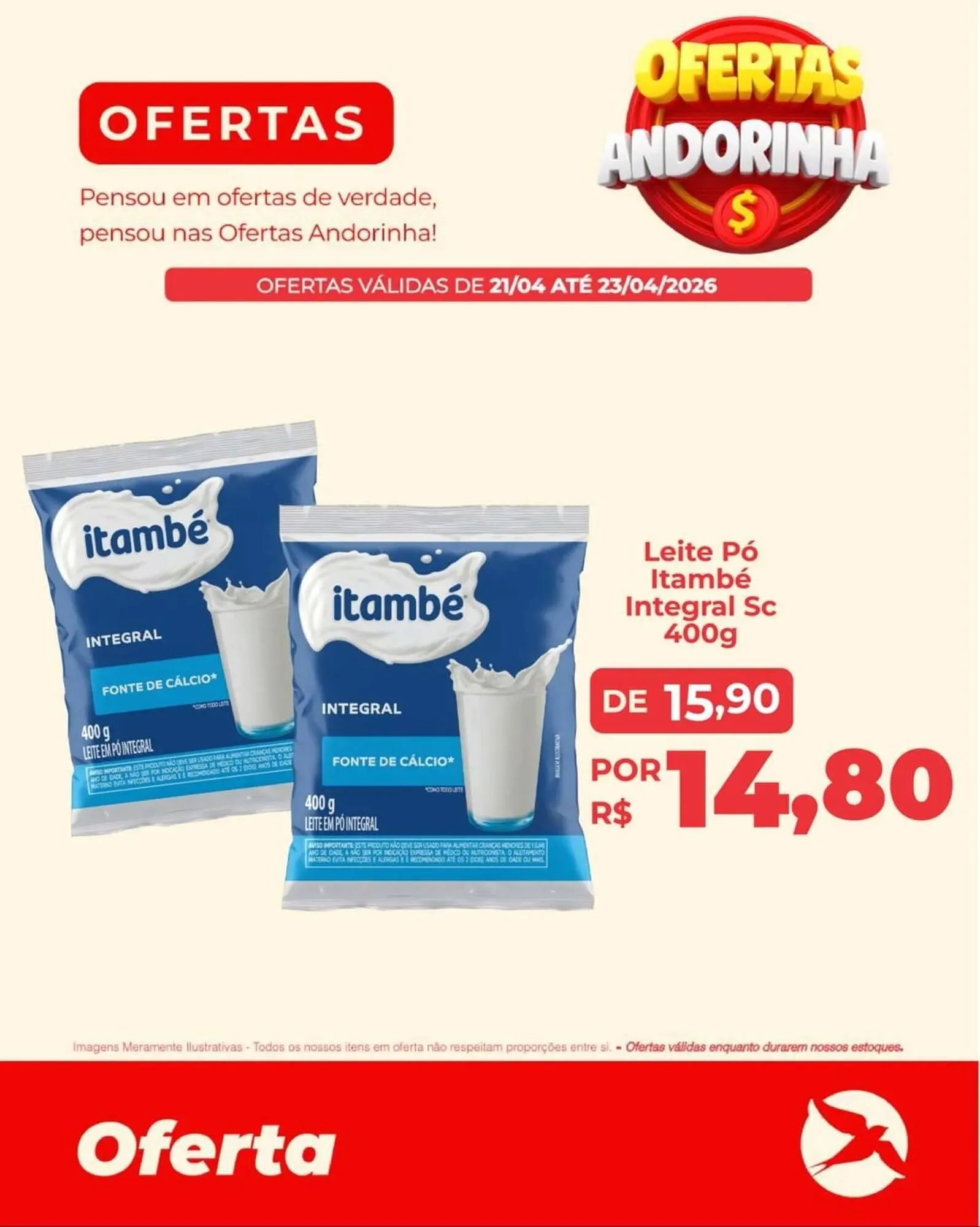 Encarte de Folheto Andorinha Hipermercado 21 de abril até 23 de abril 2026 - Pagina 4