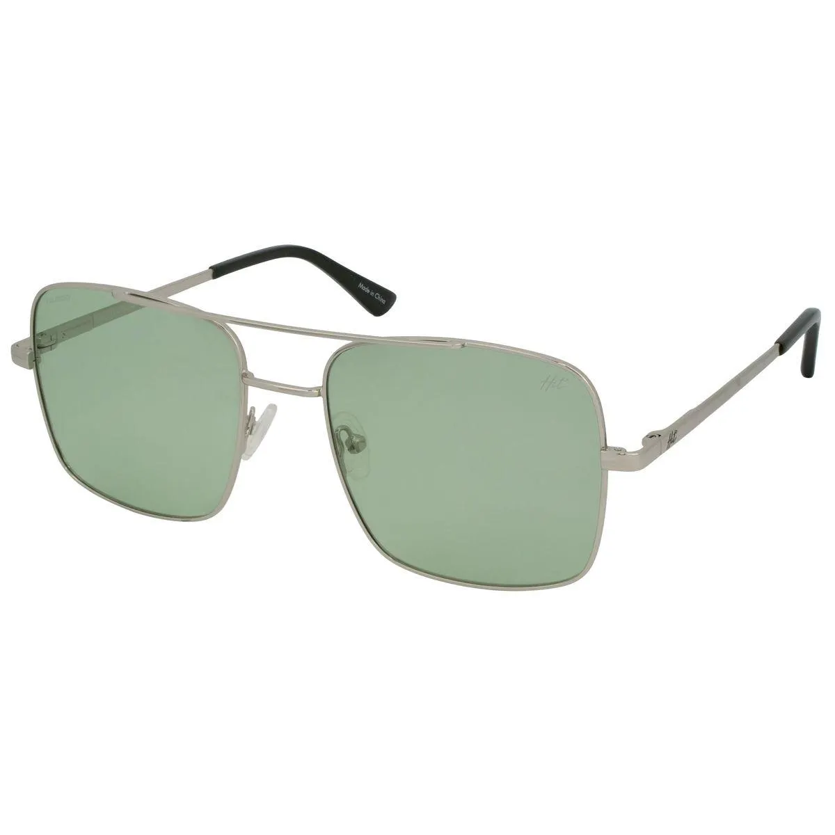 Óculos de sol Hit, modelo 3 4099, cor Verde com Prata, tamanho 56