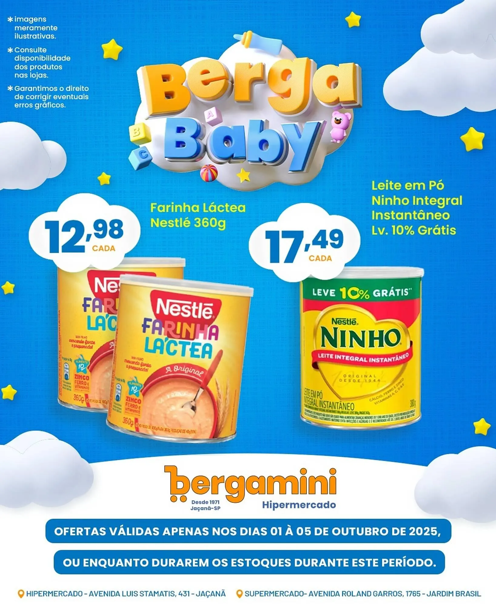 Encarte de Catálogo Supermercado Bergamini 1 de outubro até 5 de outubro 2025 - Pagina 3