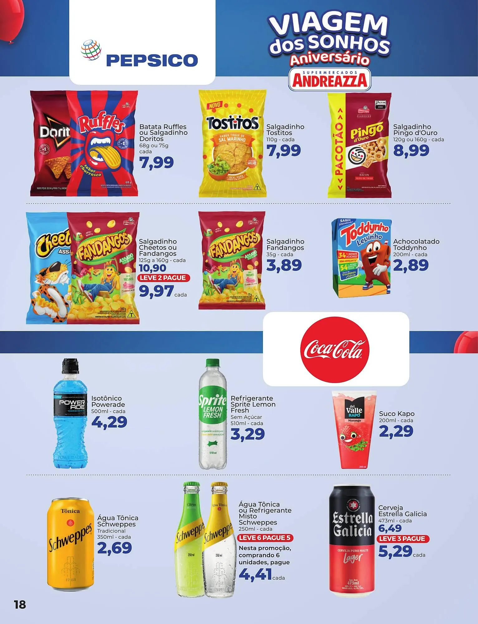 Encarte de Catálogo Supermercados Andreazza 14 de agosto até 23 de agosto 2025 - Pagina 18