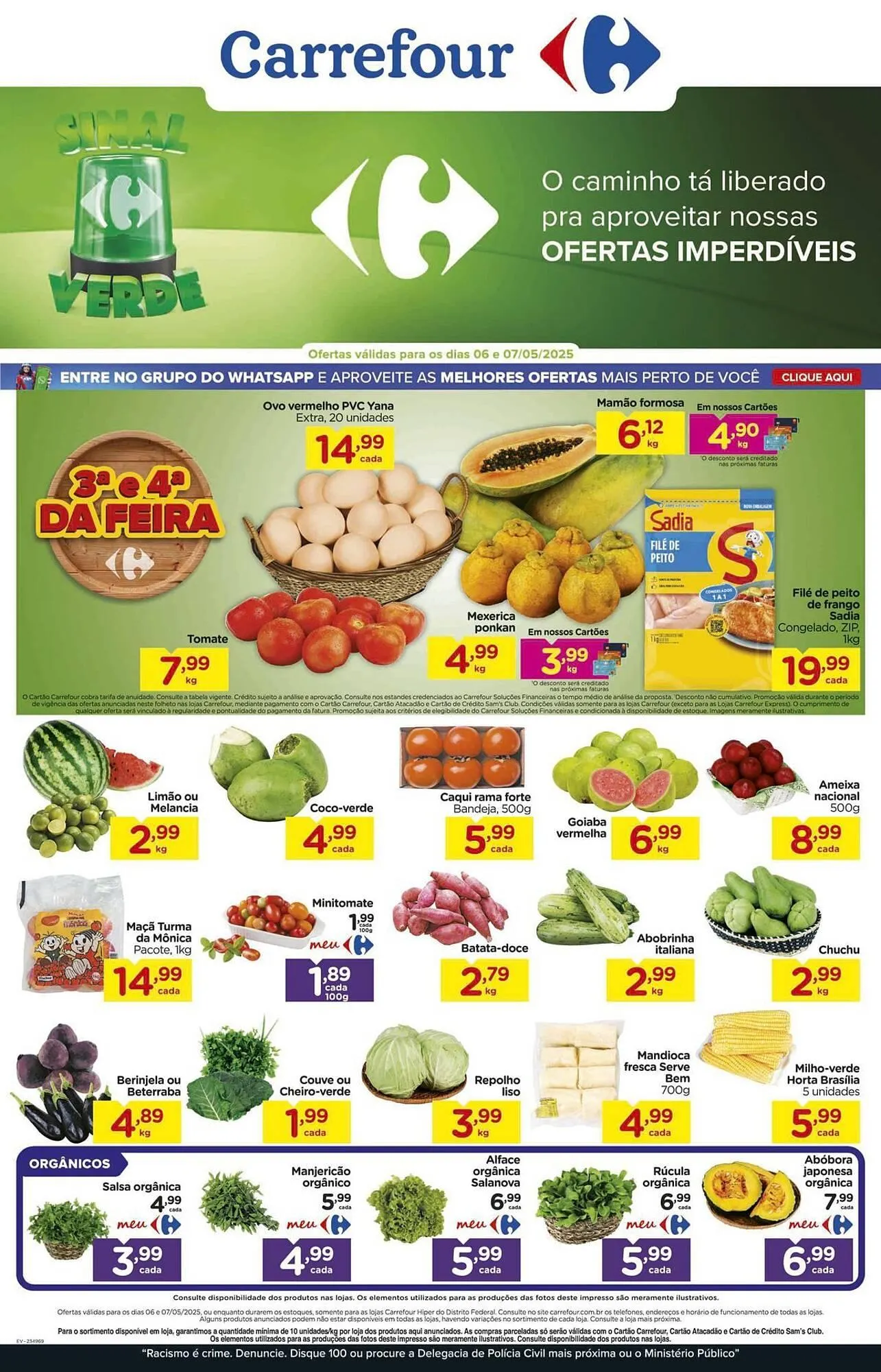 Encarte de Catálogo Carrefour 6 de maio até 7 de maio 2025 - Pagina 1