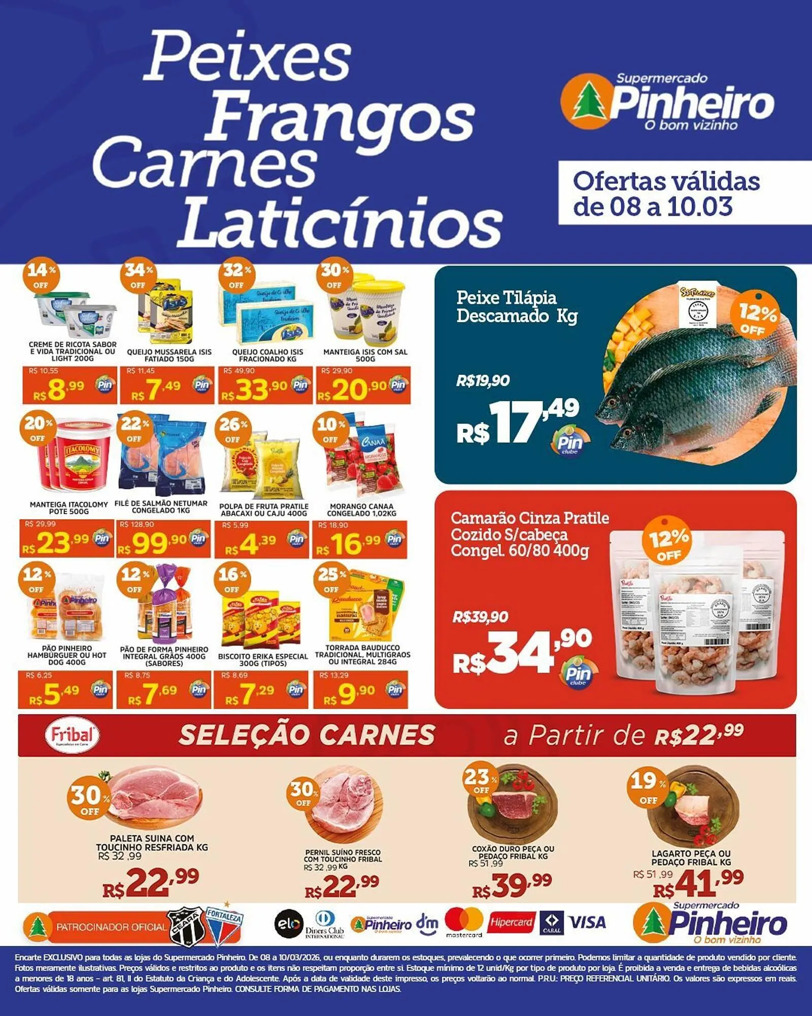 Encarte de Encarte Pinheiro Supermercado 8 de março até 10 de março 2026 - Pagina 3