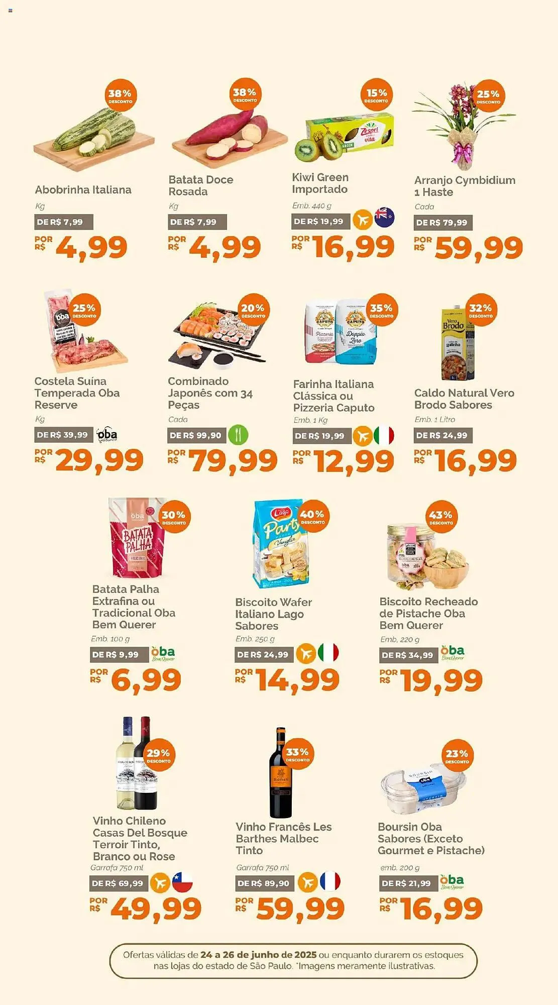 Encarte de Catálogo Oba Hortifruti 24 de junho até 26 de junho 2025 - Pagina 5