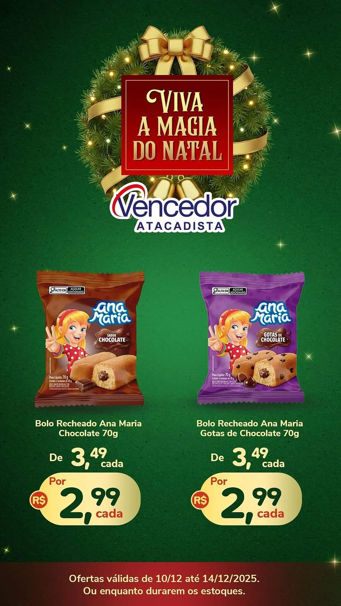Encarte de Folheto Vencedor Atacadista 10 de dezembro até 31 de dezembro 2025 - Pagina 2
