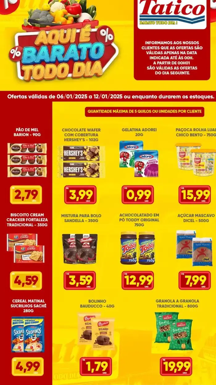 Encarte de Grandes descontos em produtos selecionados 6 de janeiro até 12 de janeiro 2025 - Pagina 4