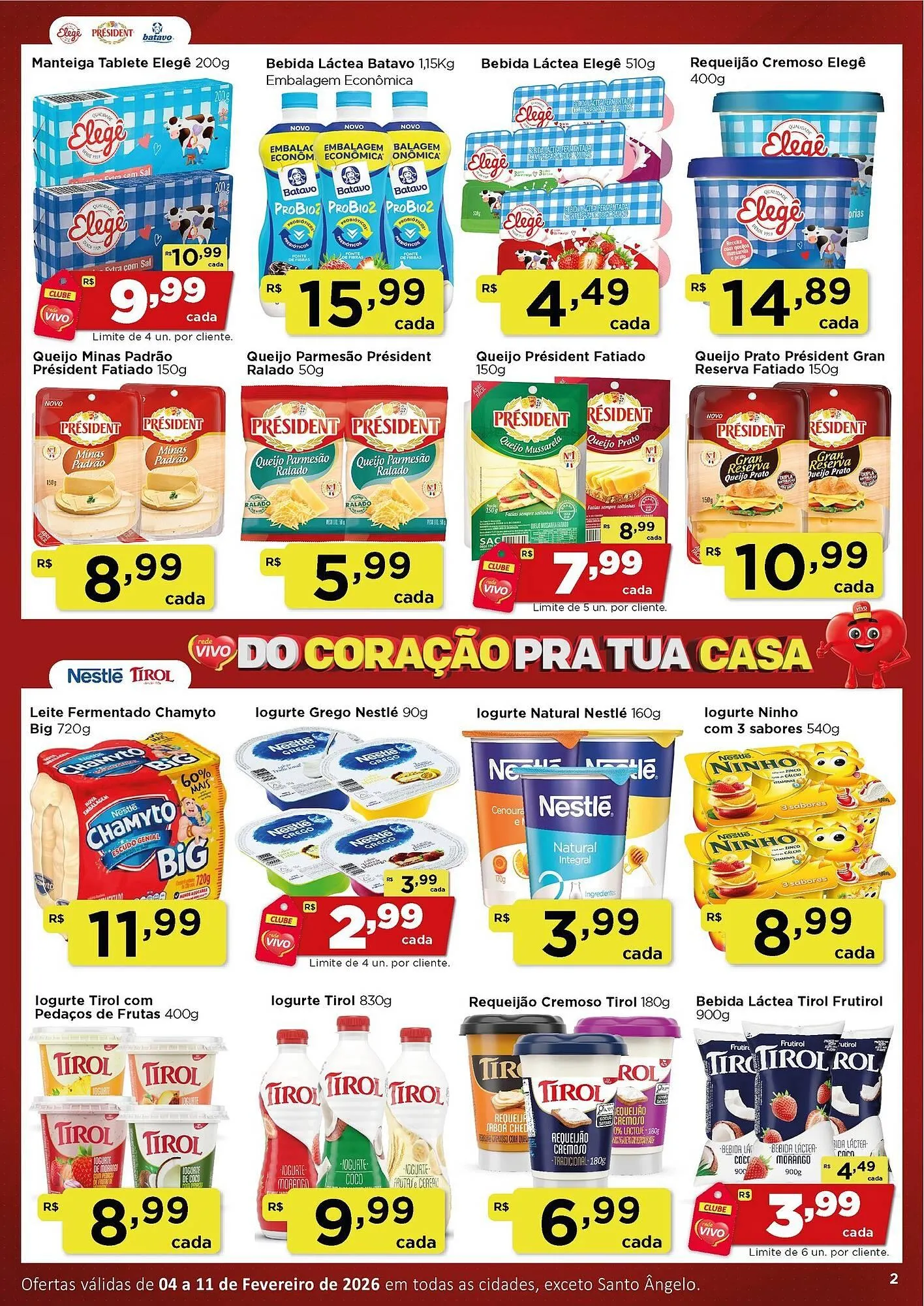 Encarte de Encarte Rede Vivo 4 de fevereiro até 11 de fevereiro 2026 - Pagina 2