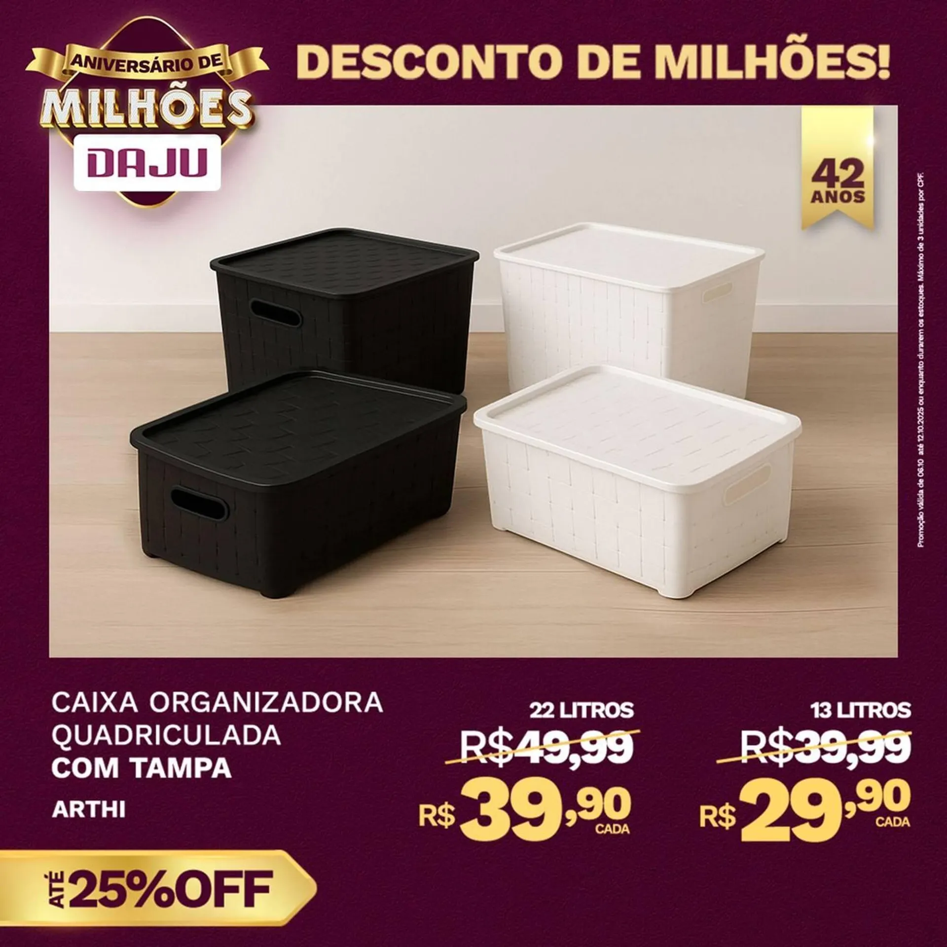 Encarte de Catálogo Daju 7 de outubro até 12 de outubro 2025 - Pagina 2