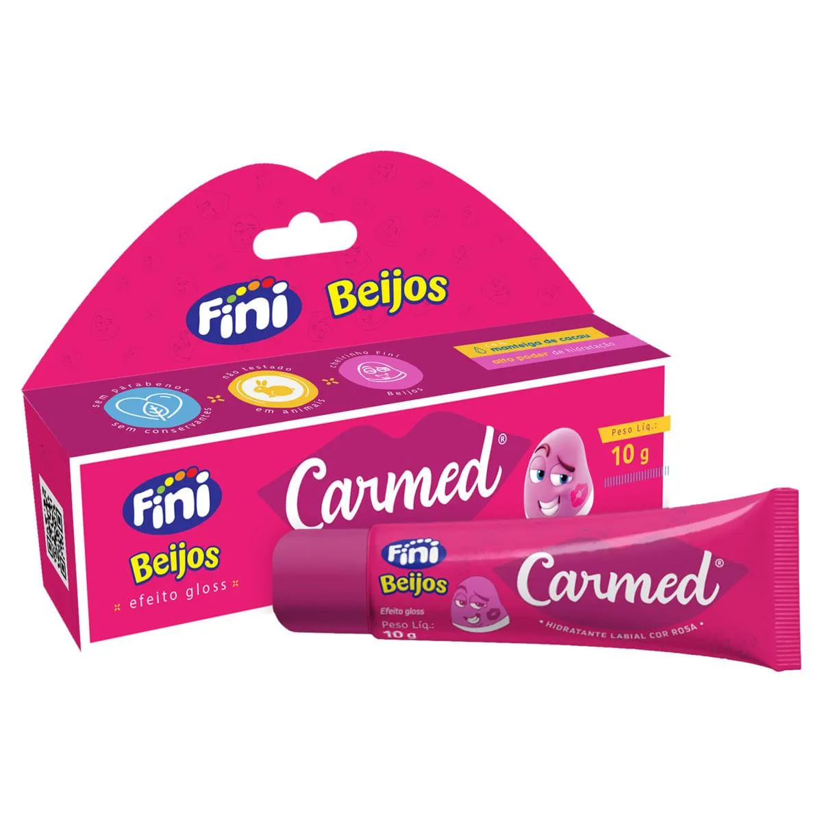 Hidratante Labial Carmed Fini Beijos 10g