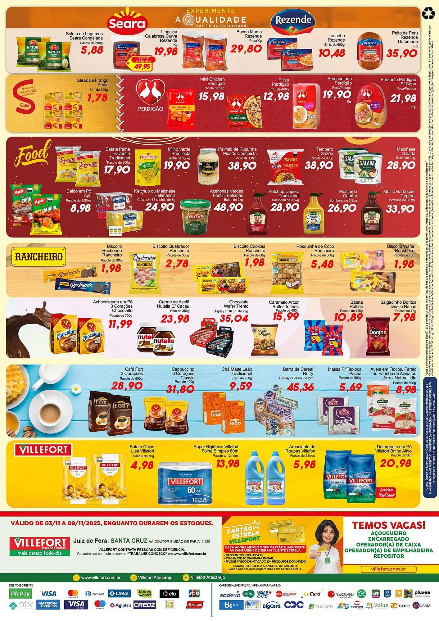 Encarte de Catálogo Villefort Atacadista 3 de novembro até 9 de novembro 2025 - Pagina 2