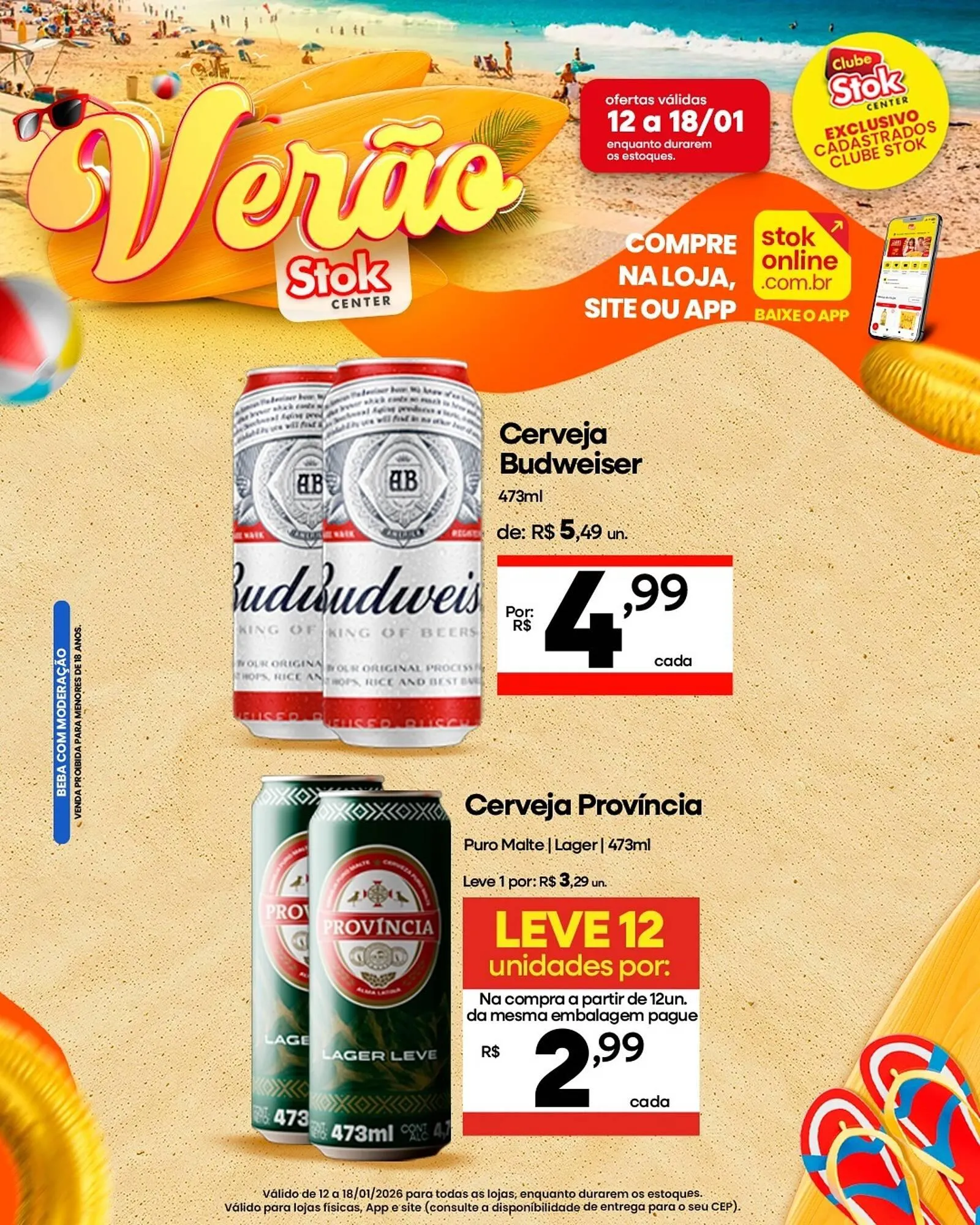 Encarte de Encarte Stok Center 12 de janeiro até 18 de janeiro 2026 - Pagina 1