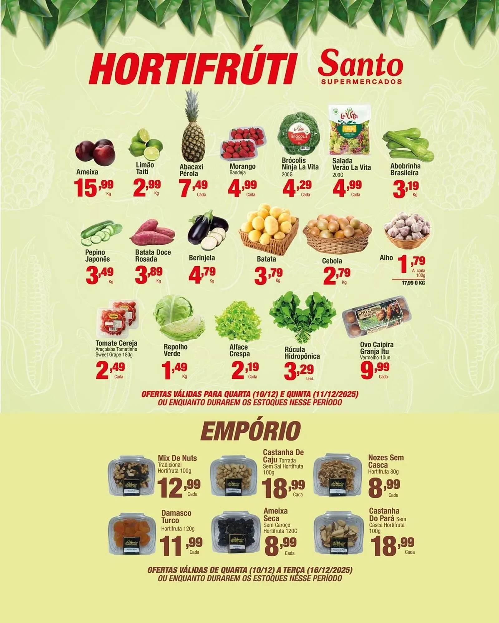 Encarte de Catálogo Santo Supermercados 10 de dezembro até 16 de dezembro 2025 - Pagina 3