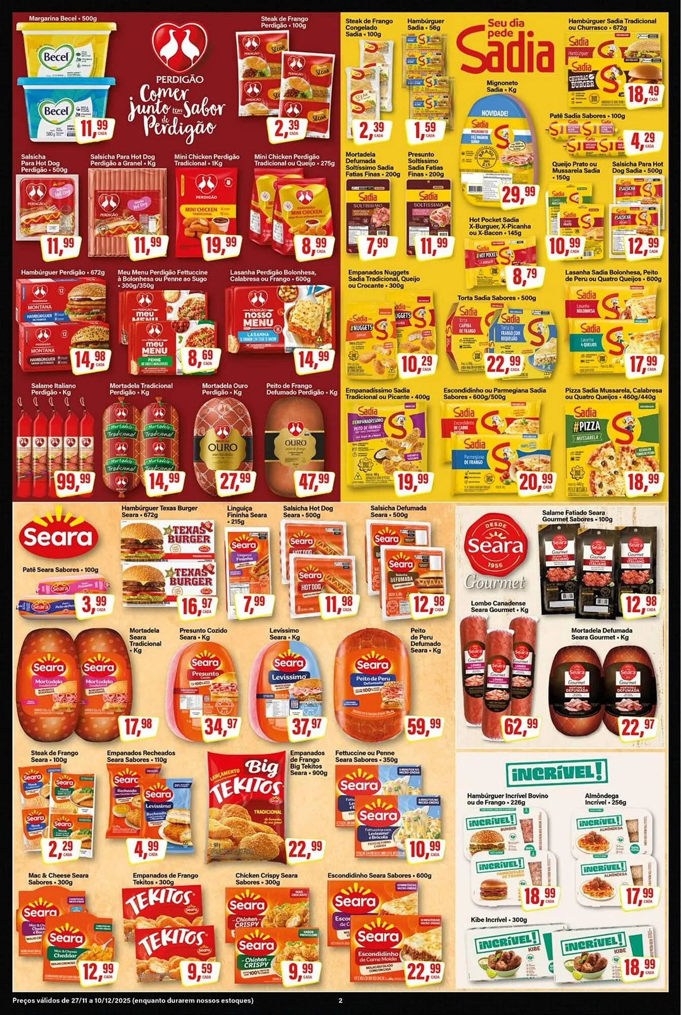 Encarte de Encarte Rede Supermarket 28 de novembro até 10 de dezembro 2025 - Pagina 2