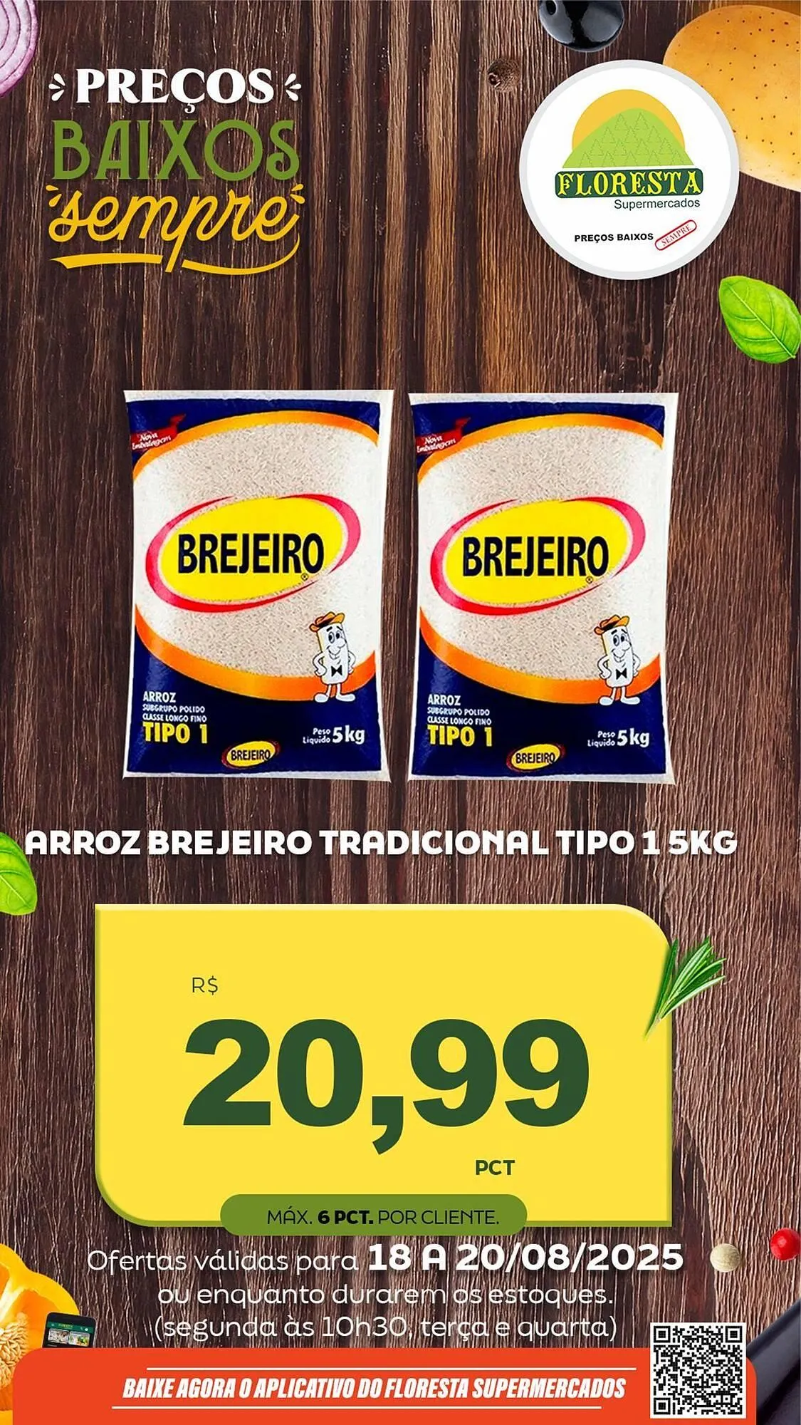 Encarte de Catálogo Floresta Supermercados 18 de agosto até 20 de agosto 2025 - Pagina 3