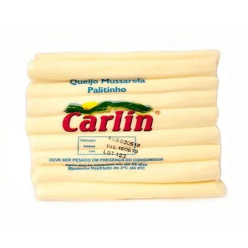 Queijo Muçarela Carlin Palito 500g