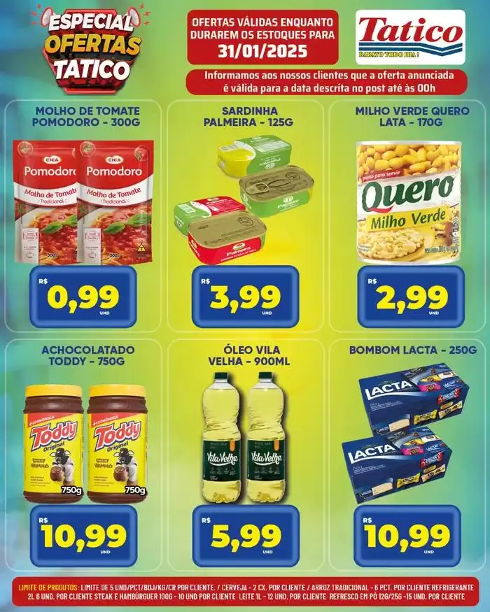 Encarte de Encarte Tatico 31 de janeiro até 31 de janeiro 2025 - Pagina 3