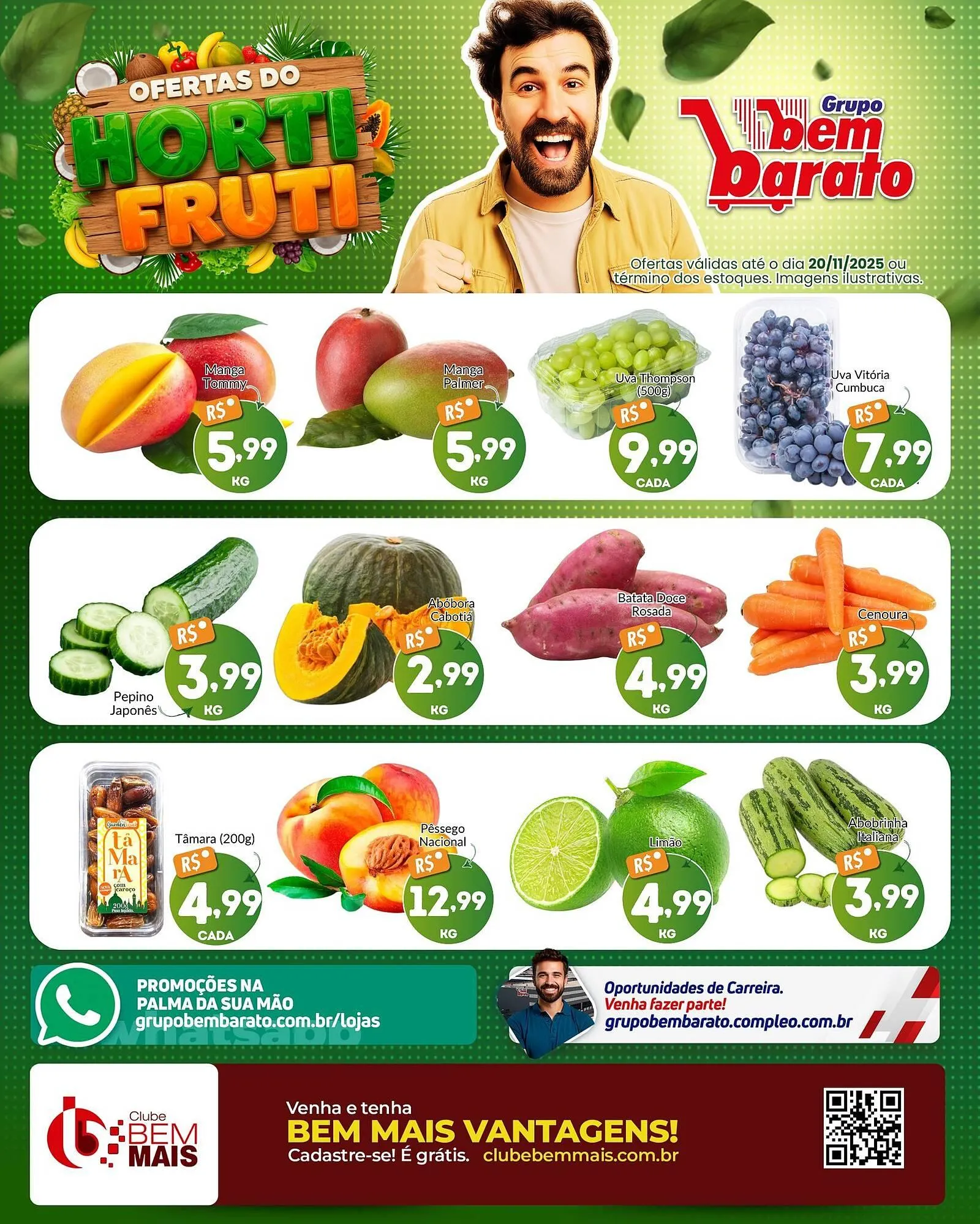 Encarte de Catálogo Supermercado Bem Barato 19 de novembro até 20 de novembro 2025 - Pagina 2
