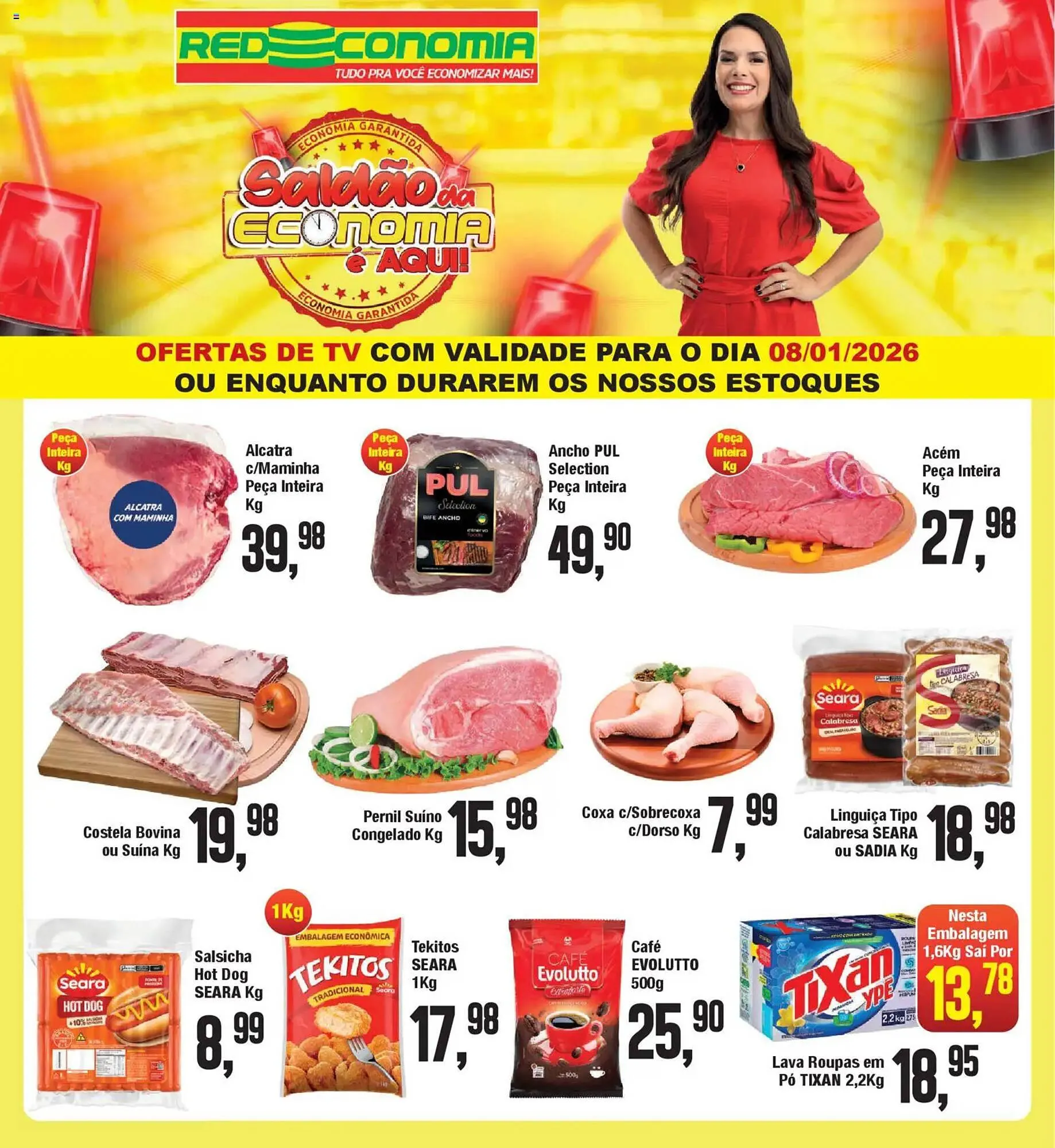Encarte de Encarte Redeconomia 8 de janeiro até 8 de janeiro 2026 - Pagina 1