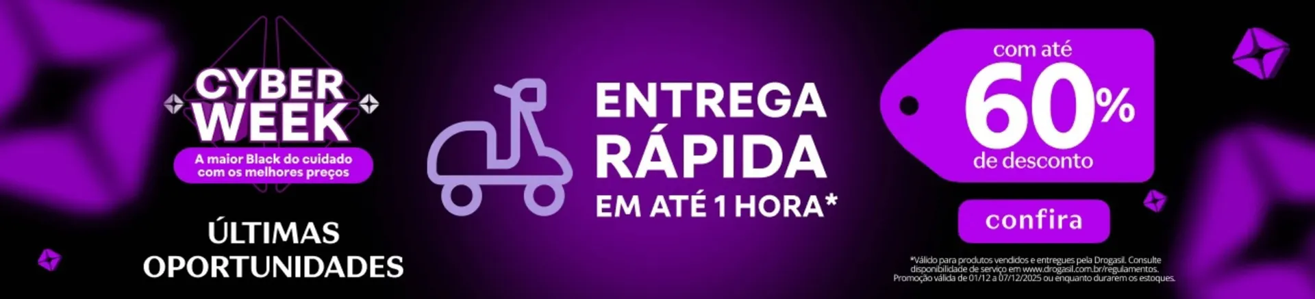 Encarte de Encarte Drogasil 1 de dezembro até 7 de dezembro 2025 - Pagina 1