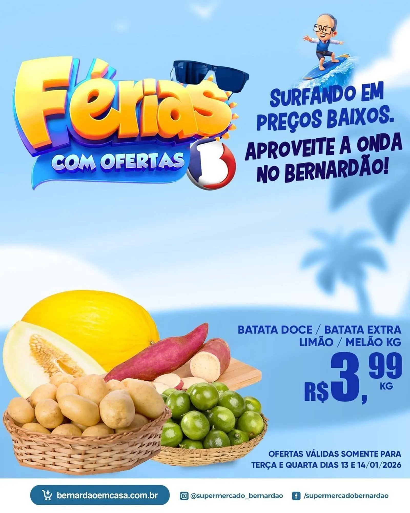 Encarte de Catálogo Supermercado Bernardão 13 de janeiro até 14 de janeiro 2026 - Pagina 6