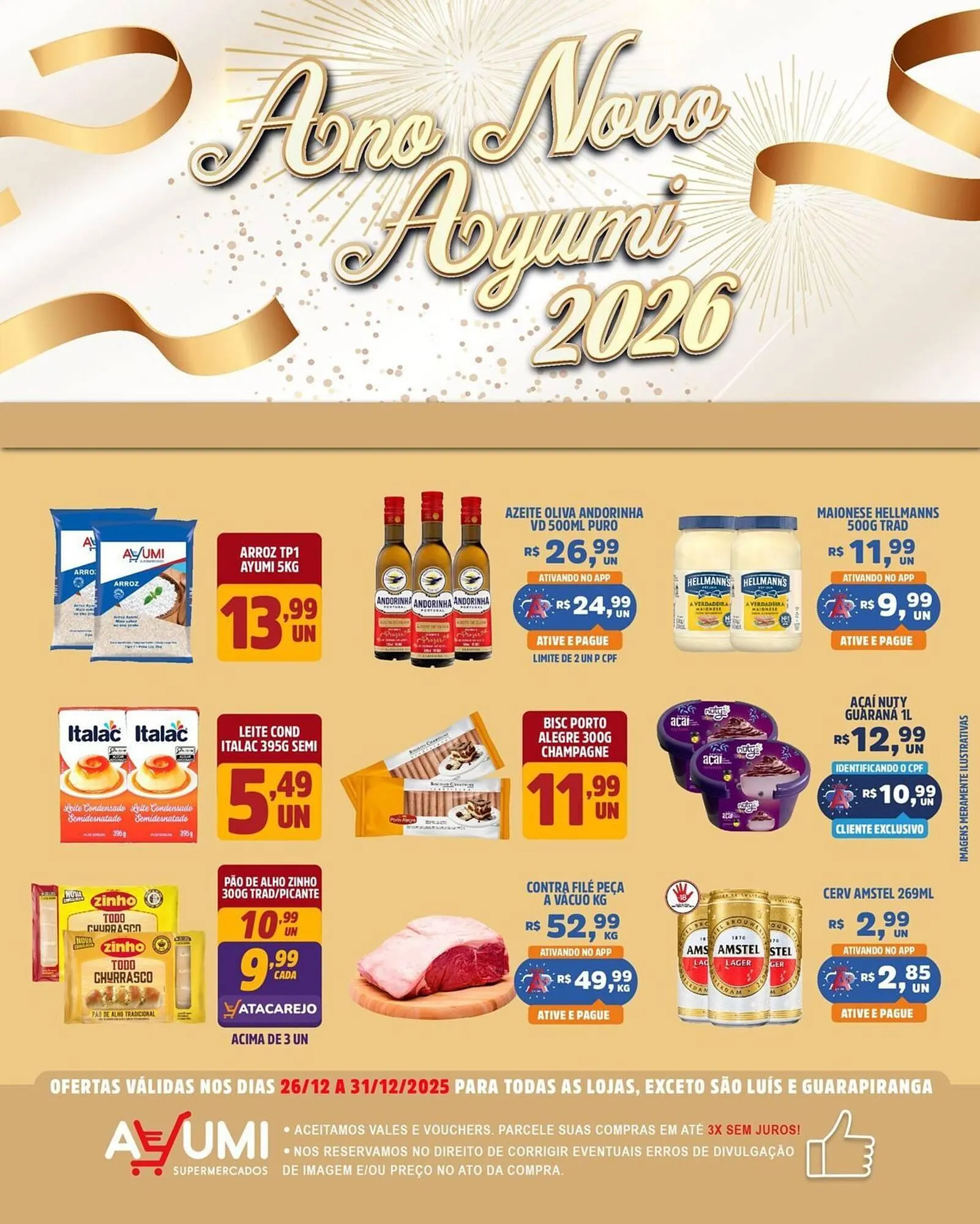 Encarte de Folheto Ayumi Supermercados 29 de dezembro até 31 de dezembro 2025 - Pagina 4