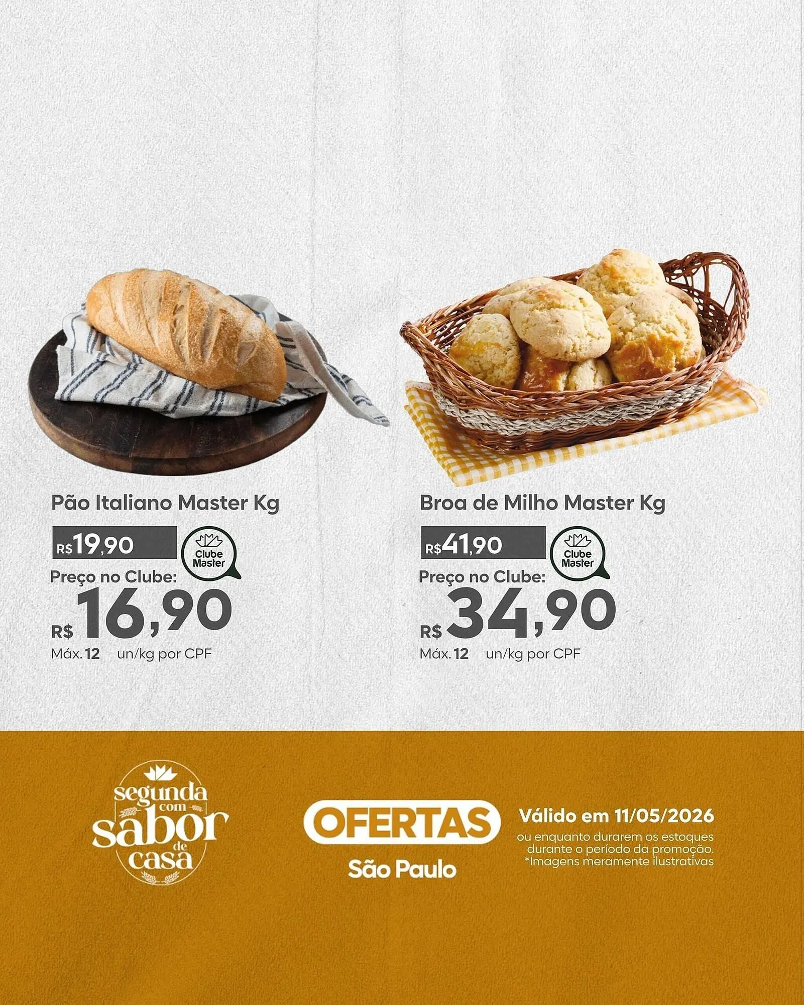 Encarte de Folheto Master Supermercados 11 de maio até 11 de maio 2026 - Pagina 2