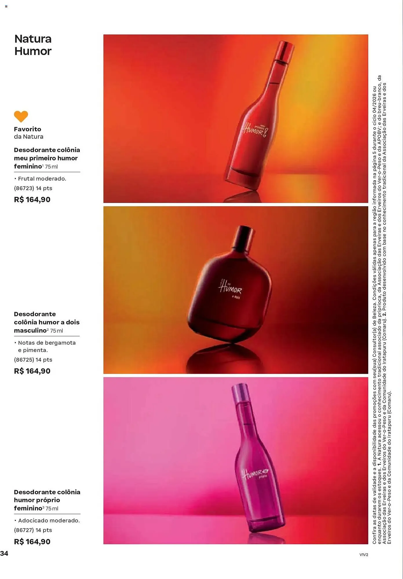 Encarte de Catálogo Natura 19 de fevereiro até 12 de março 2026 - Pagina 34